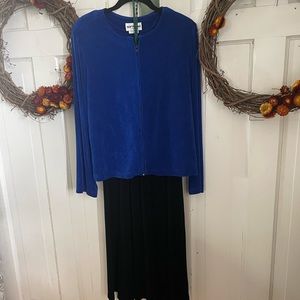 Softwear by Mark Singer Vintage Jacket and Skirt for Women Size L